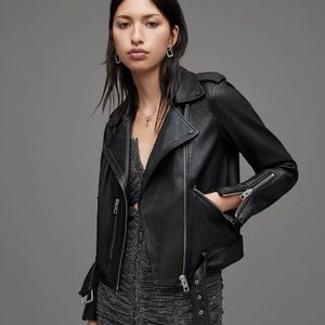 Balfern Leather Biker Jacket